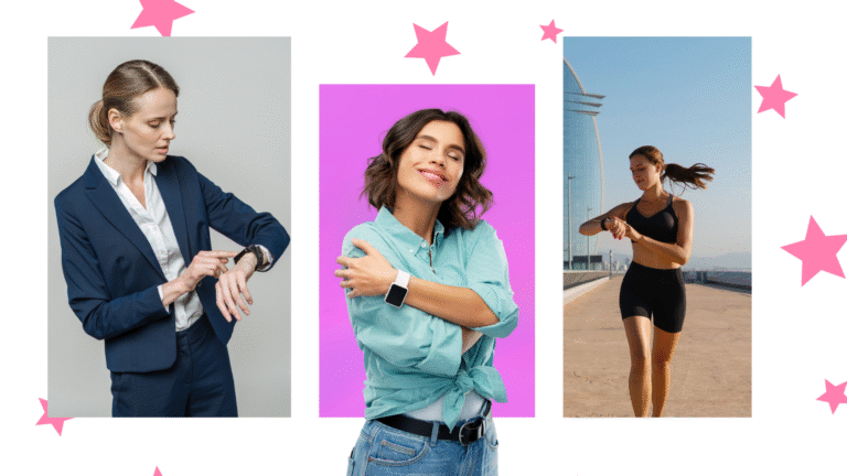 Smartwatch Recommendations to Make Life Easier for Women! Samsung Galaxy Watch 6 smartwatch on a wrist