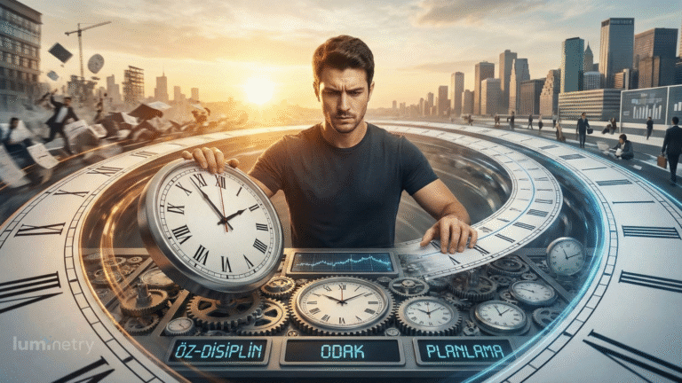 Can Humans Manage Time by Managing Themselves? Person successfully managing their life, symbolizing self-management leading to effective use of time.